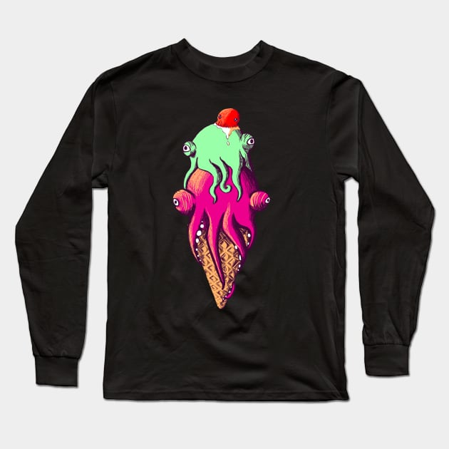 Creamy Fingers Long Sleeve T-Shirt by SmannaTales